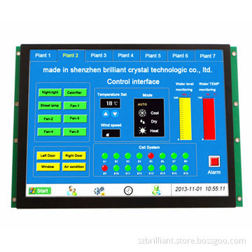 10.4 inch TFT LCD Module with Controller STM32F103, Wide Voltage Input 5V/9V-26V, Touch Panel